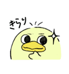 いつかひどい目にあうあひる（個別スタンプ：11）