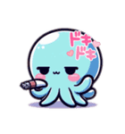 『タコポン』octopus stamp（個別スタンプ：3）