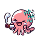 『タコポン』octopus stamp（個別スタンプ：4）