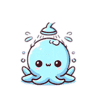 『タコポン』octopus stamp（個別スタンプ：15）