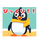 ペンギンの日常～冬ver～（個別スタンプ：5）