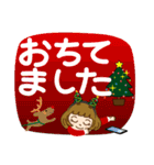 クリスマス♡カチューシャ女子【デカ文字】（個別スタンプ：29）