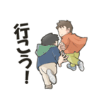 同棲＆同性の彼氏との日常（個別スタンプ：16）