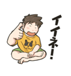 同棲＆同性の彼氏との日常（個別スタンプ：27）