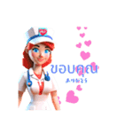 AI Nurse Sticker:TH Revised Version（個別スタンプ：12）