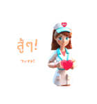 AI Nurse Sticker:TH Revised Version（個別スタンプ：18）