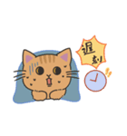 働く猫のスタンプ（個別スタンプ：11）