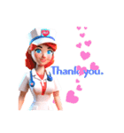 AI Nurse Sticker:English Version（個別スタンプ：1）