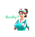 AI Nurse Sticker:English Version（個別スタンプ：2）