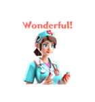 AI Nurse Sticker:English Version（個別スタンプ：4）