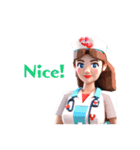 AI Nurse Sticker:English Version（個別スタンプ：11）