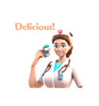 AI Nurse Sticker:English Version（個別スタンプ：23）