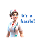 AI Nurse Sticker:English Version（個別スタンプ：24）