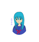 女の子集まれ！（個別スタンプ：4）