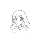 女の子集まれ！（個別スタンプ：7）