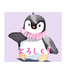 ふんわりペンギンず（個別スタンプ：13）