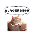 Message Stickers (Tabby Cats) JP（個別スタンプ：3）