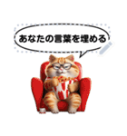 Message Stickers (Tabby Cats) JP（個別スタンプ：22）