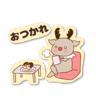 フレークシール風*ねこ冬スタンプ（個別スタンプ：6）