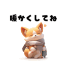 3Dふくちゃんスタンプ日常編。（個別スタンプ：27）