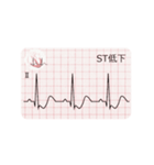【動く！】心電図 ～異常波形編～（個別スタンプ：10）