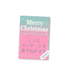 書き込める♥クリスマスカード・お正月（個別スタンプ：4）