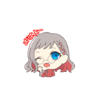 モデ(ºωº э)Зスタンプ（個別スタンプ：1）