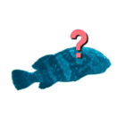人と魚（個別スタンプ：4）
