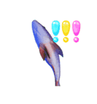 人と魚（個別スタンプ：8）