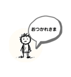 2歳児の落書き風（個別スタンプ：12）