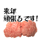 ひき肉の年末年始！！【普段使いにも】（個別スタンプ：27）