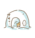 赤柴わんこ(冬編)（個別スタンプ：29）