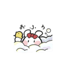 うさぎさんのにっき 1（個別スタンプ：7）