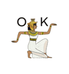 動く古代エジプト 女王編 5 (修正版)（個別スタンプ：5）