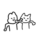 ののむうさぎとおだねこ（個別スタンプ：32）