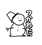 雪だるますたんぷ改（個別スタンプ：21）