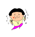 おかっぱ少女の日常（個別スタンプ：5）