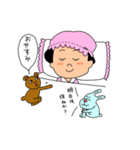 おかっぱ少女の日常（個別スタンプ：14）