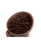 リアルなコーヒー豆（個別スタンプ：7）