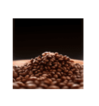 リアルなコーヒー豆（個別スタンプ：10）