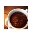 リアルなコーヒー豆（個別スタンプ：13）