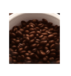 リアルなコーヒー豆（個別スタンプ：32）