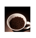 リアルなコーヒー豆（個別スタンプ：33）