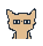 ドットチワワ。（個別スタンプ：9）