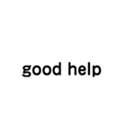 多言語即簡単会話②英語（個別スタンプ：5）