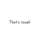 多言語即簡単会話②英語（個別スタンプ：12）