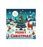 クリスマストレント（個別スタンプ：6）