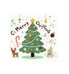 クリスマストレント（個別スタンプ：8）