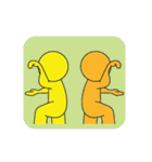 月と太陽の日常スタンプ2（個別スタンプ：40）