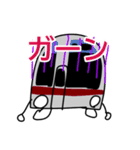 赤い電車たち（個別スタンプ：10）